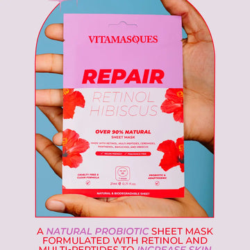 Repair Retinol Hibiscus Face Sheet Mask