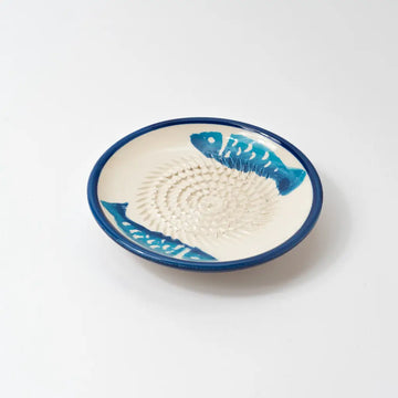 Small Ceramic Food Grater Plate