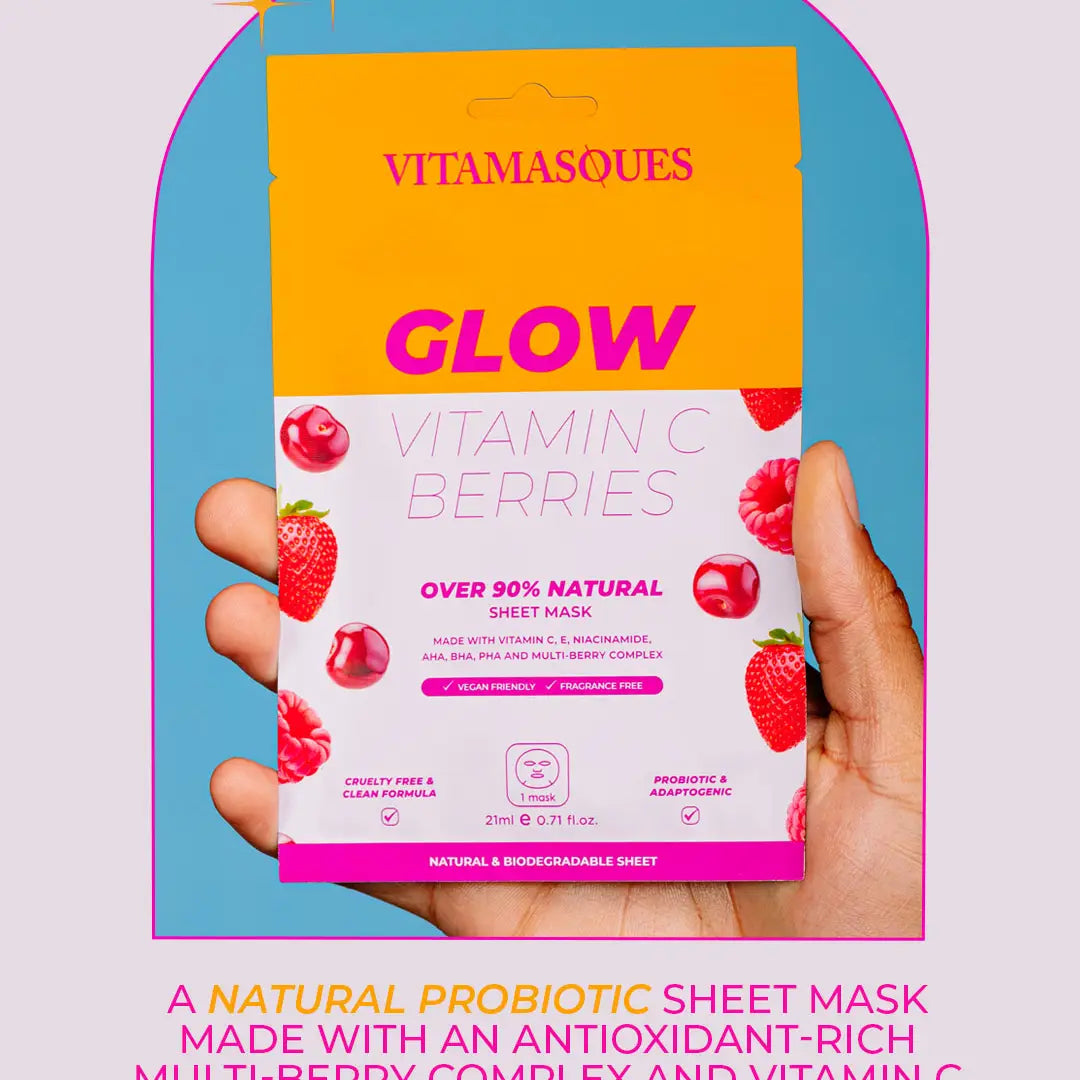 Glow Vitamin C Berries Face Sheet Mask