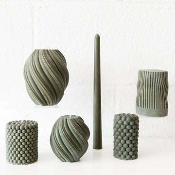 Fall/Winter Collection Shape Candles - Forest